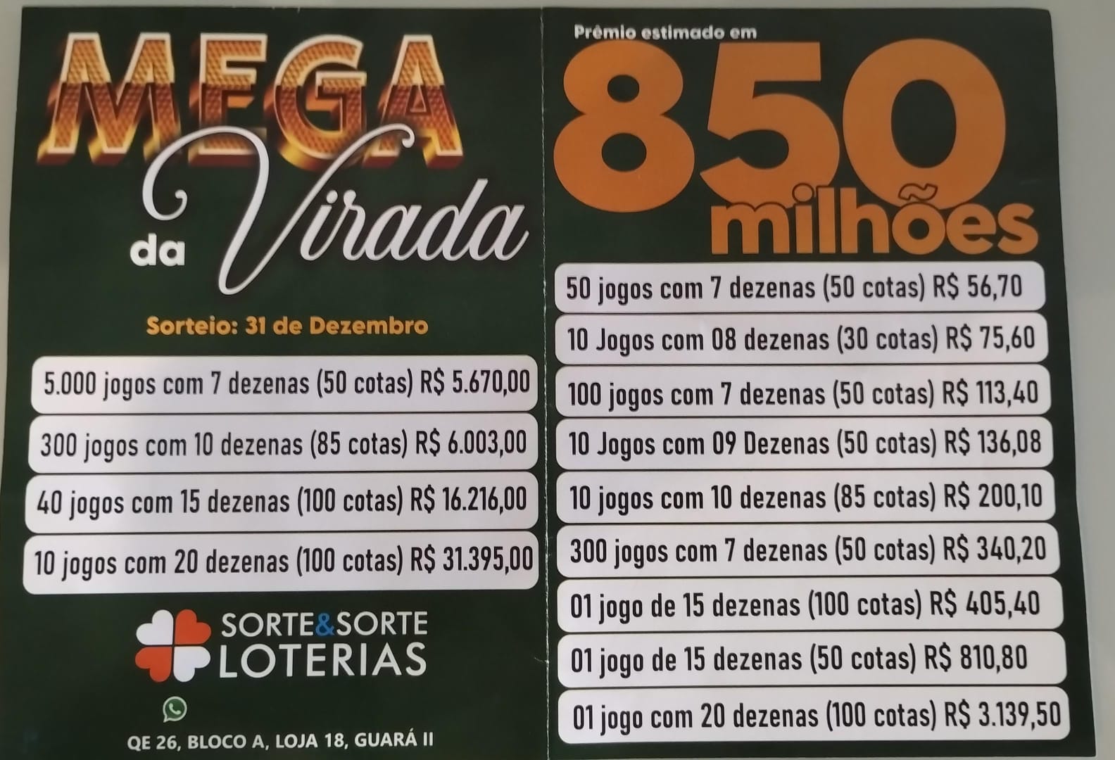 oferta de bolões perto da minha casa